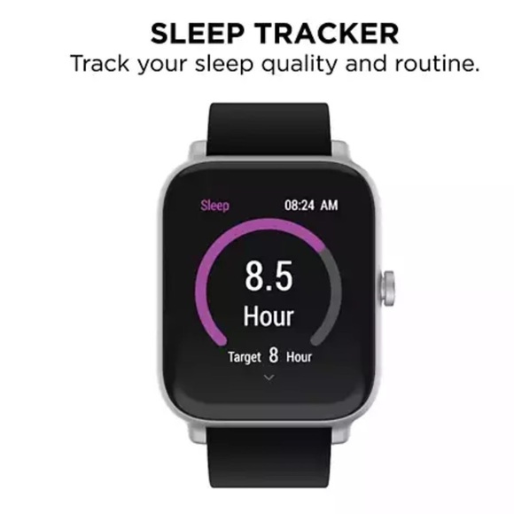 24/7 EVO Unisex Smartwatch - Fitness Tracker,‎ Heart Rate Monitor, Customizable